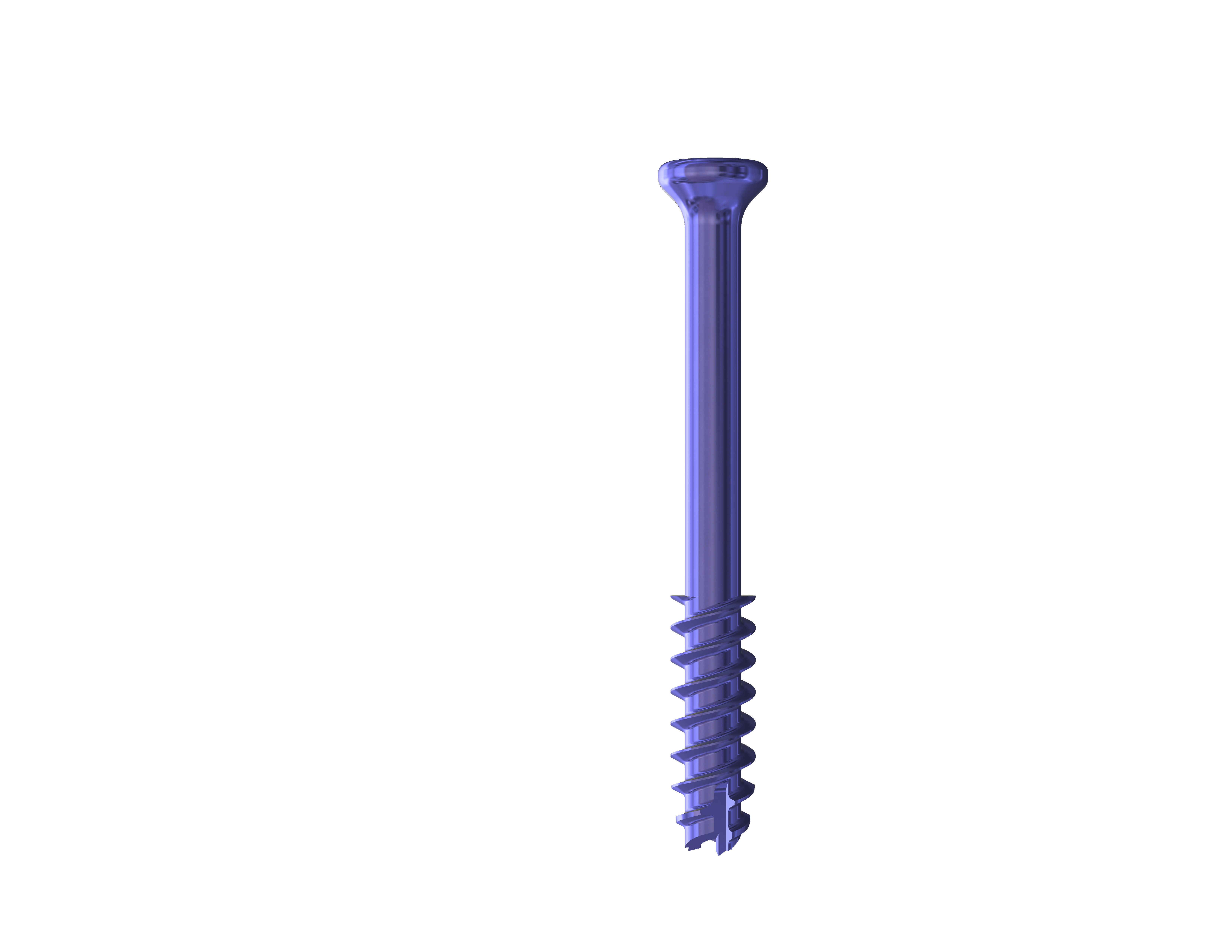 Cannulated Headed Compression screw 4mm - Front